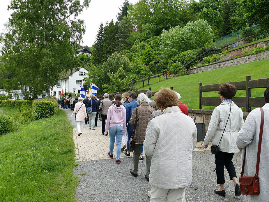 Bittprozession an Christi Himmelfahrt (Foto: Karl-Franz Thiede)